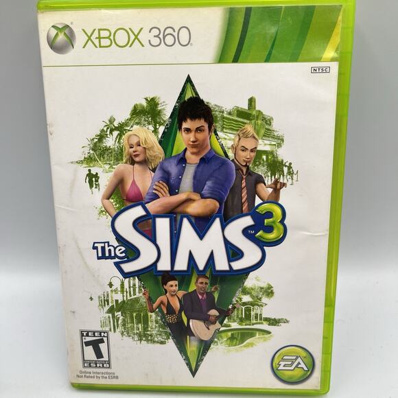 The Sims 3 Microsoft Xbox 360 Game Tested & Complete - Picture 1 of 7